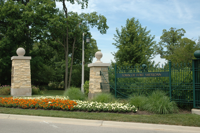 JRA Town of Fort Sheridan Entrance